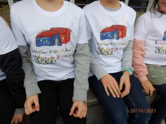 Foto unseres Schul-T-Shirts